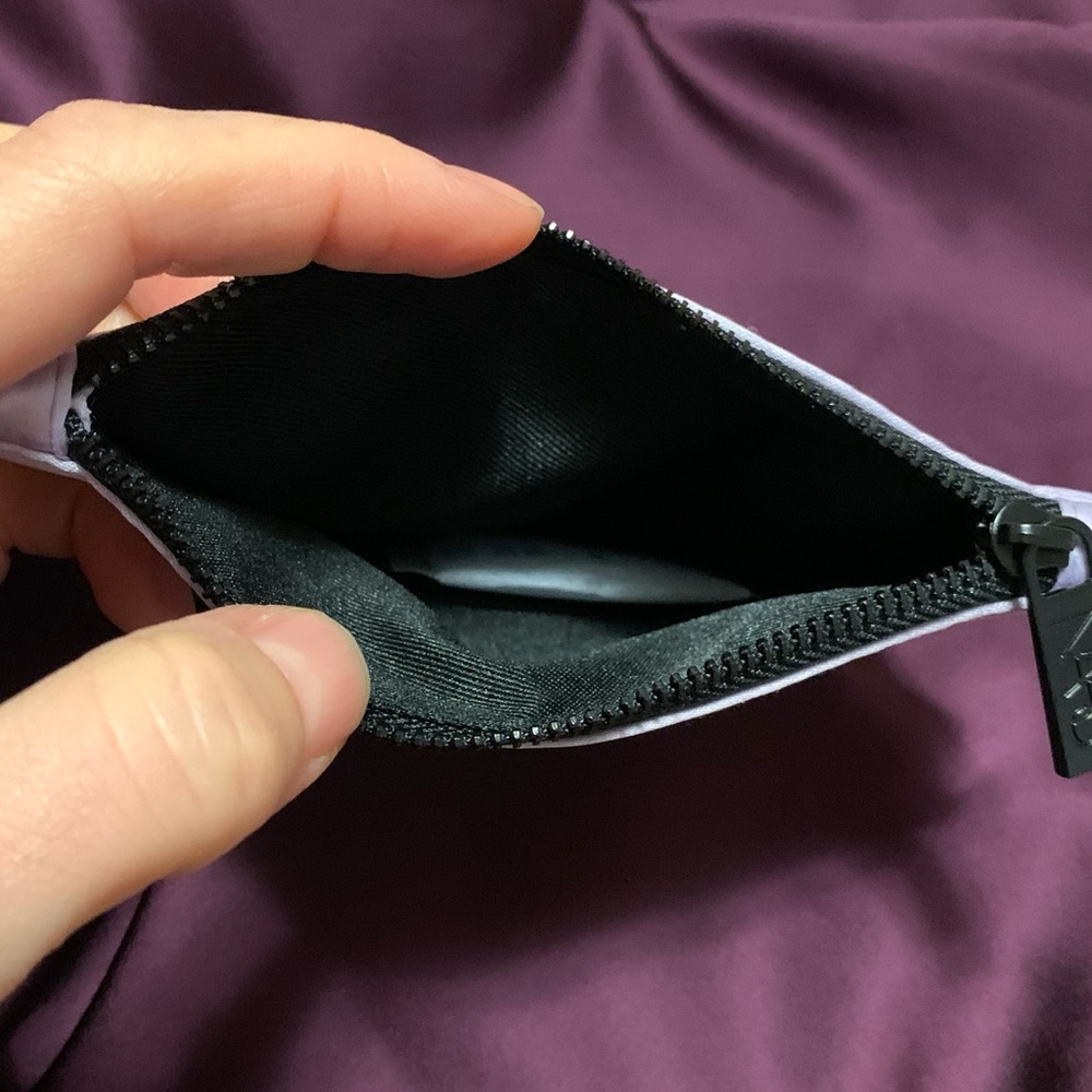 NARS Black and lavender Cosmetic Pouch - Picture 3 of 4